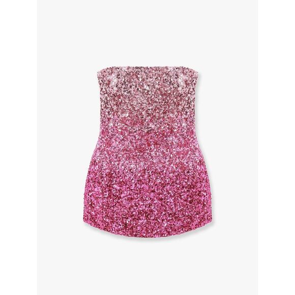 Retrofete Women All-Over Sequins Mini Dress